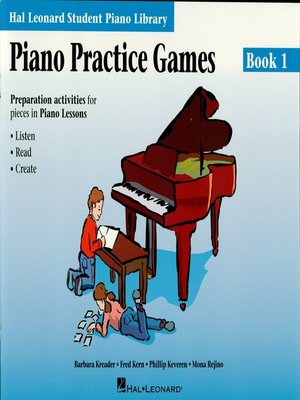 cover image of Piano Practice Games Book 1 (Music Instruction)